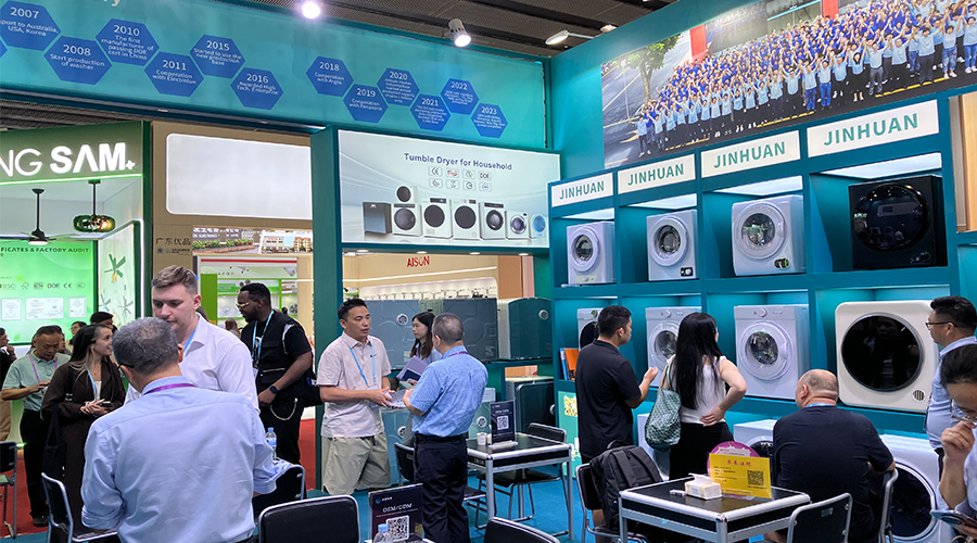 廣交會(huì)新老朋友齊聚，金環(huán)電器展位人氣旺