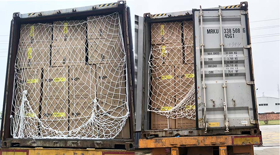 4月首發(fā)！英國(guó)客戶(hù)Argos滾筒衣服烘干機(jī)完成裝柜發(fā)貨