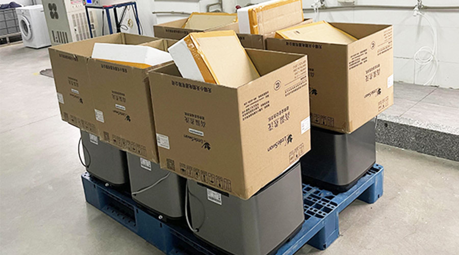 高質(zhì)量 低返工率！順利完成客戶迷你洗衣機(jī)驗(yàn)貨